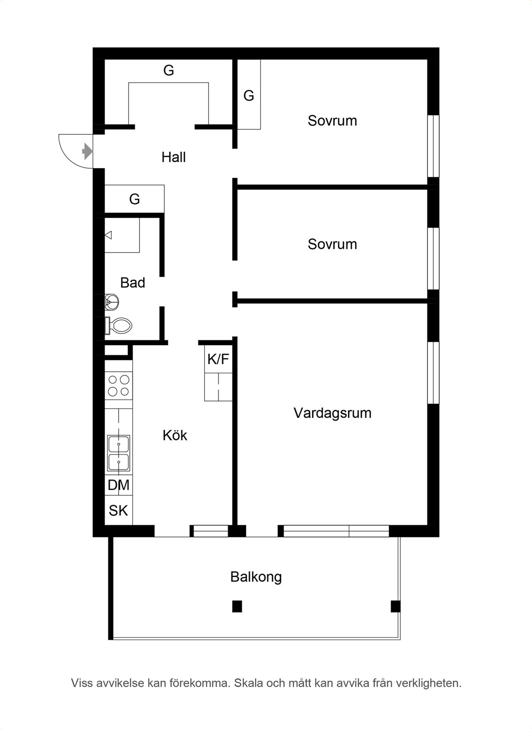 Planritning lektorsgången 5a 3 rok